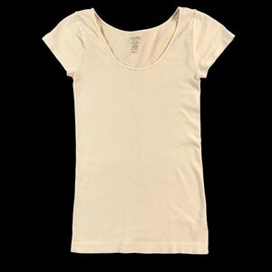 Nikibiki Tan Scoop Neck Top​​